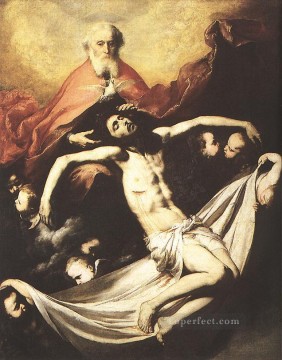 Jusepe de Ribera Painting - Holy Trinity Tenebrism Jusepe de Ribera